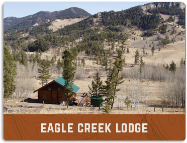 Eagle Creek Lodge and the surrounding landscape, the cover photo for the Eagle Creek Lodge Gallery